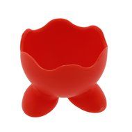 Silicone Egg Cup Holders- Set of 5 Rainbow Serving Cups N3