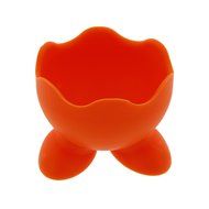 Silicone Egg Cup Holders- Set of 5 Rainbow Serving Cups N6