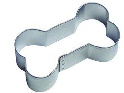 R&amp;M Dog Bone 3.5&quot; Cookie Cutter in Durable, Economical, Tinplated Steel