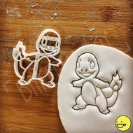 FULL SET of 4 Classic Pokemon Characters Inspired Cookie cutters (Get ALL FOUR!: Pikachu + Charmander + Squirtle... N4