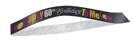 Birthday Cheer 60th Birthday Party Accessories Kit, 5pc N7