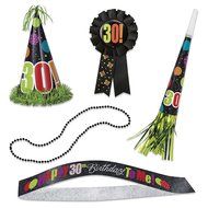 Birthday Cheer 60th Birthday Party Accessories Kit, 5pc N8