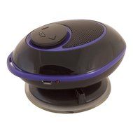 Lyrix Duo Bluetooth Speaker with Removable Receiver - Retail Packaging - Black/Red N2