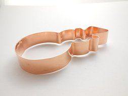 Copper Snowman Cookie Cutter N2