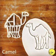 SET of 2: Camel and Palm Tree Cookie Cutters N2