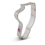 Ballet Slipper / Shoe / Foot Cookie Cutter - 4.5 Inches - Ann Clark - Tin Plated Steel