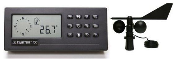 ULTIMETER 100 Weather Station (with 100-ft. wind sensor cable)