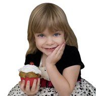 Silicone Cupcake Liners - Set Of 12 Premium Orange Muffin Baking-Cups In Storage Container. N12