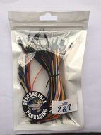 Z&amp;T &reg; Solderless Flexible Breadboard Jumper Wires M/M 100 pcs N7