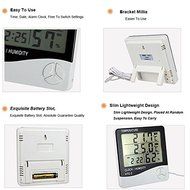 Electric LCD Thermometer Hygrometer Temp. Humidity Meter Weather Tester HTC-2 N4