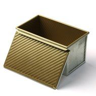 BETOP HOUSE Baker Kitchen Aluminium Alloy Toast Bread Loaf Pan with Lid Cake Bake Mold