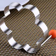Guestway Egg Pancake Ring Molds Kitchen Cooking Tool Safe Stainless Steel 304 Fun Breakfast 4PCS N4