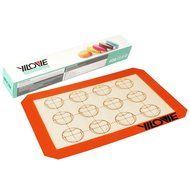 Yilove Premium Non-Stick Silicone Macaron Baking Mat,1/4 Sheet Size,11.6 x 8.3 inches