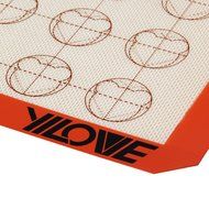 Yilove Premium Non-Stick Silicone Macaron Baking Mat,1/4 Sheet Size,11.6 x 8.3 inches N5