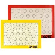 Yilove Premium Non-Stick Silicone Macaron Baking Mat,1/4 Sheet Size,11.6 x 8.3 inches N8