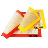 Yilove Premium Non-Stick Silicone Macaron Baking Mat,1/4 Sheet Size,11.6 x 8.3 inches N10