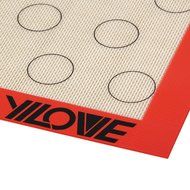 Yilove Premium Non-Stick Silicone Macaron Baking Mat,1/4 Sheet Size,11.6 x 8.3 inches N14