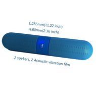 Tengreen Pill Bluetooth Speaker amplifiers wireless altavoz fm radio Stereo altavoces With Color Flash LED Light... N5