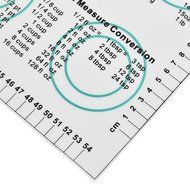 Newcomdigi Bake Buddy Middle Silicone Pastry Mats 23" X 15 " Non-Stick With Measurements and Conversion Charts... N3