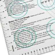 Newcomdigi Bake Buddy Middle Silicone Pastry Mats 23" X 15 " Non-Stick With Measurements and Conversion Charts... N4