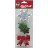 Wilton Metal Delightfully Decadent 3-Piece Cookie Cutter Set