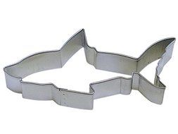 R&amp;M Shark 4.5&quot; Cookie Cutter in Durable, Economical, Tinplated Steel