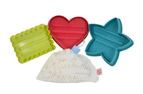 Southern Homewares 98-Piece Message in a Cookie Holiday Cookie Cutters Kit Set, Multicolor N2