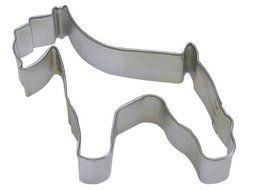 R&amp;M Schnauzer 3&quot; Cookie Cutter in Durable, Economical, Tinplated Steel
