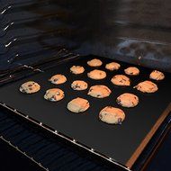 Heavy Duty BBQ Grill Mat, Baking Mats, Oven Liner- Perfect Grill Marks Every Time Without Burning - Charcoal /... N5