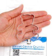 Teddy Bear Cookie Cutter- Stainless Steel N2