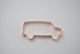 Family Van Copper Cookie Cutter N4