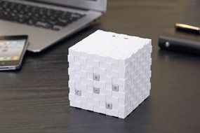 [New Release] E-Monster Magic Cube Portable Wireless Speaker, Bluetooth 3.0, Rechargeable, Black N7