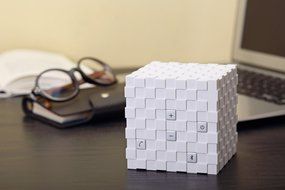 [New Release] E-Monster Magic Cube Portable Wireless Speaker, Bluetooth 3.0, Rechargeable, Black N8