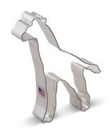 Ann Clark Giraffe Cookie Cutter - 4 Inches - Tin Plated Steel