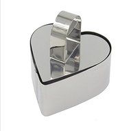 Yunko 5pcs Stainless Steel Cheese Cake Cookie Cutter Mold N3