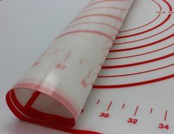 Polkar Silicone Pastry Mat With Measurements,FDA Approved and BPA Free,Standard Size 23.6X15.7 inch,Non-slip Sheet... N3