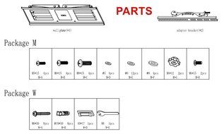 TV Wall Corner Mount Bracket for Samsung LG Vizio Sony Sharp AQUOS Sanyo Panasonic Emerson Insignia Westinghouse... N6
