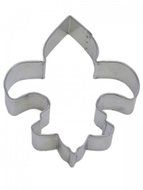 R&amp;M Fleur De Lis 4.5&quot; Cookie Cutter in Durable, Economical, Tinplated Steel N2