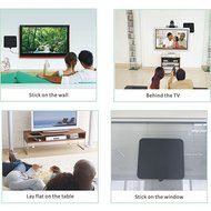 TV Antenna-50 Mile Range with Detachable Amplifier, HDTV Indoor Antenna for High Reception Homeworx Antenna for... N2