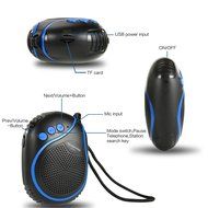 Bluetooth Speakers, YEOPHOM Wireless Ultra Portable Speaker Built-in Mic Hand-free FM Radio TF card Super Bass... N9