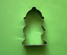 LAWMAN Dog bone paw house hydrant fondant pastry baking cookie cutter set N6