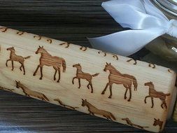 Rolling Pin: Horses N3