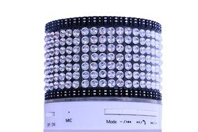Portable Bluetooth Speakers Mini Wireless Speaker With the Function of USB and Colorful Lights via Micro TF Card... N18