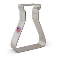 Science Beaker Erlenmeyer Flask Cookie Cutter &ndash; Ann Clark - 4 Inches &ndash; US Tin Plated Steel