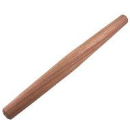 Mahogany French Rolling Pin: Tapered Solid Wood Design. Hand Crafted in the USA.