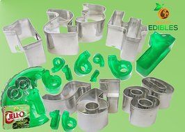 Caftit Edibles; 9 Pcs Stainless Steel Mini Number Cookie, Fondant, Fruit, Craft Cutters N2