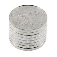 American Eagle Silver Dollar Coin Grinder with Pouch &amp; 5 FREE Bonus Accessories N3