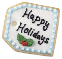Wilton 2308-5077 5-Piece Christmas Cookies for Santa Metal Cookie Cutter Set N7