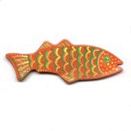 Fish Cookie and Fondant Cutter - Ann Clark - 5.5 Inches - US Tin Plated Steel N2