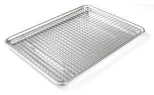 Amagabeli 304 Stainless Steel Kitchen Rack 12 inch by 16 inch Oven Safe Cooling Rack Baking Rack Life time